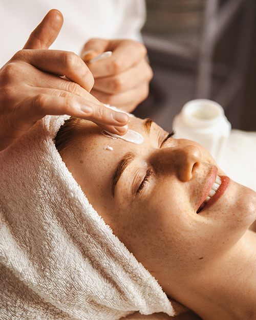 model for Obagi Medical Grade Skincare